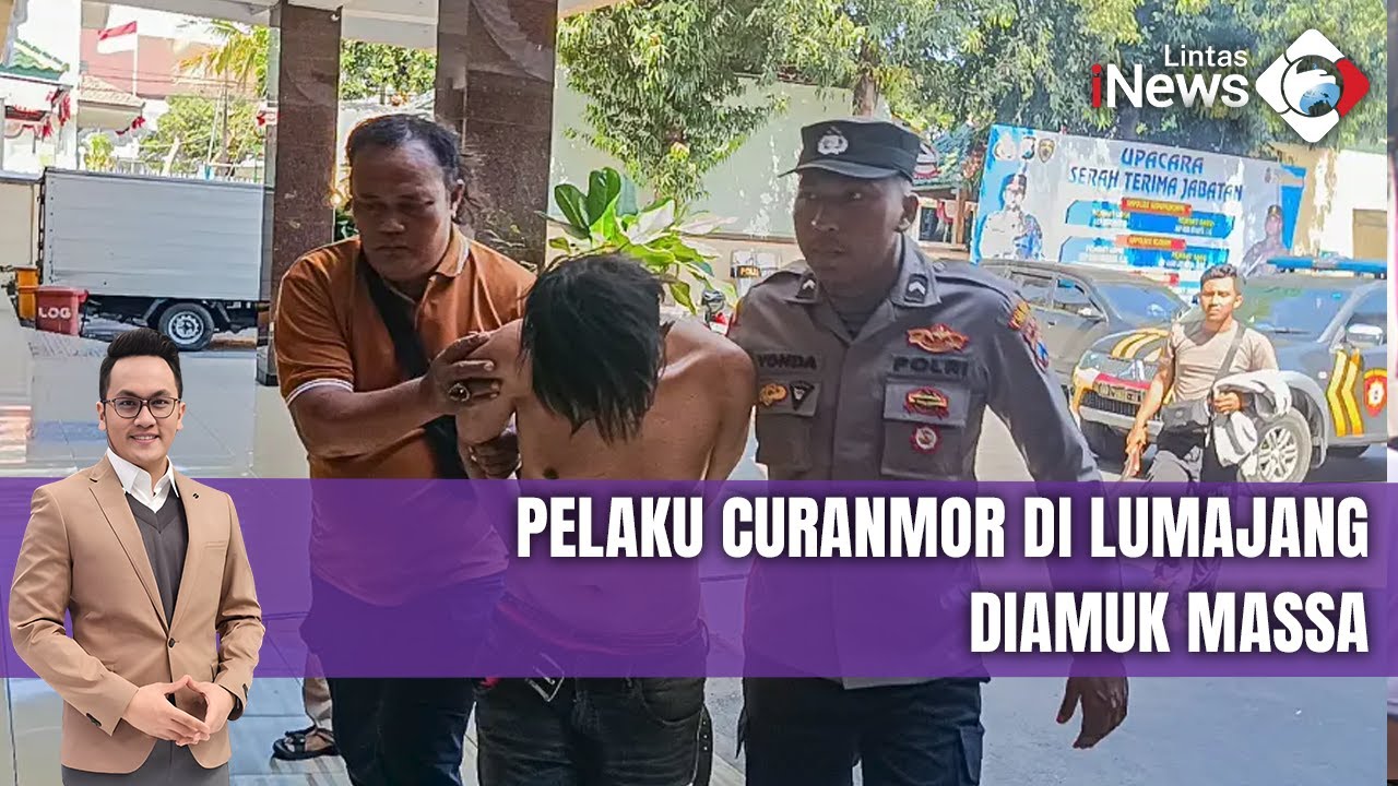 Pelaku Curanmor di Lumajang Diamuk Massa, Sempat Ancam Polisi dengan Sajam | LIP (18/8)