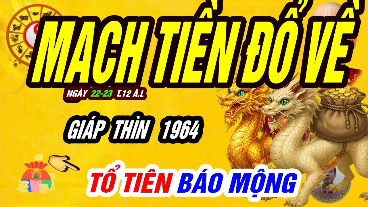 🐲 Rồng Gặp Mây Lành! GIÁP THÌN 1964 Mở Chu Kỳ Giàu Sang 2 Ngày Cuối Năm