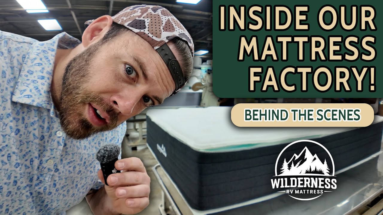 Why Our Mattresses Are Made in the USA 🇺🇸 | Wilderness RV Mattress Factory Tour