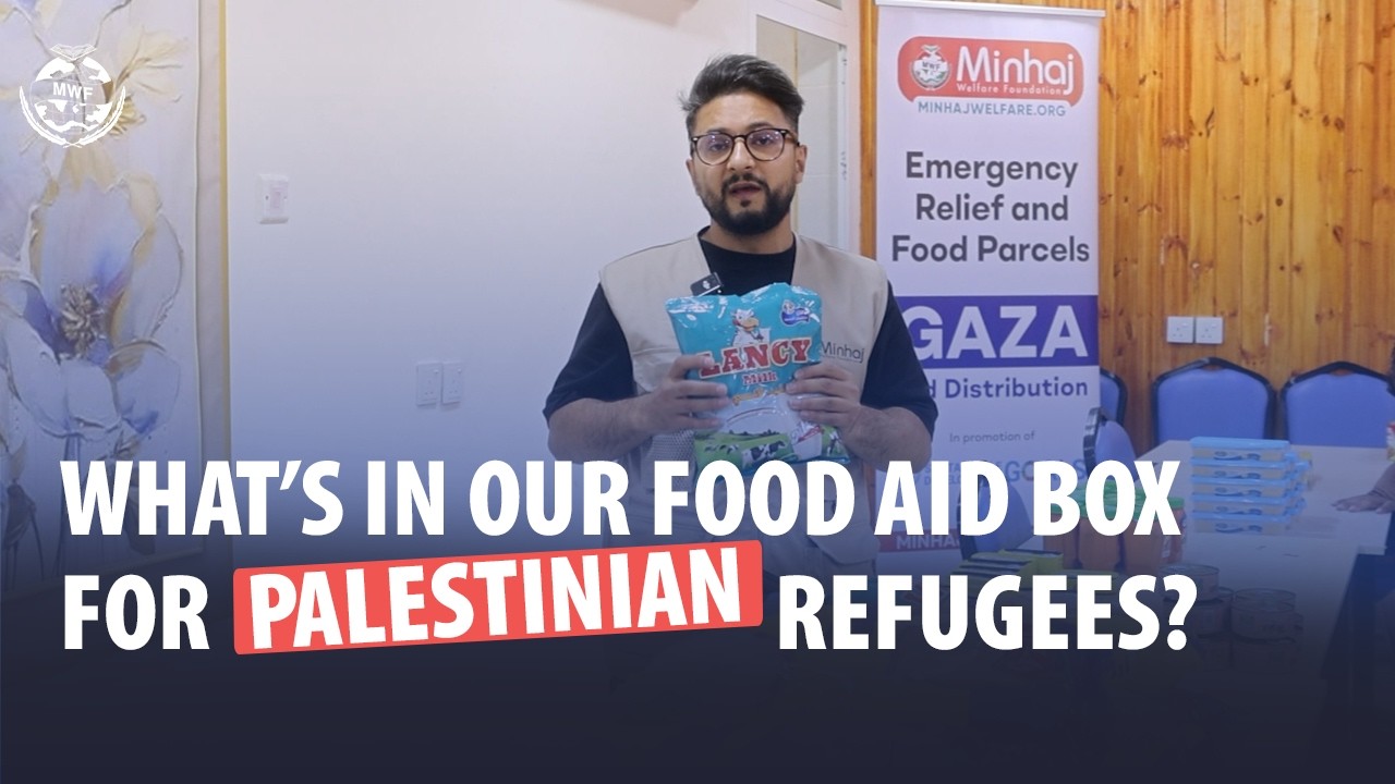 Food Aid for Palestinians | Relief Packs Prepared in Jordan for Refugee Families
