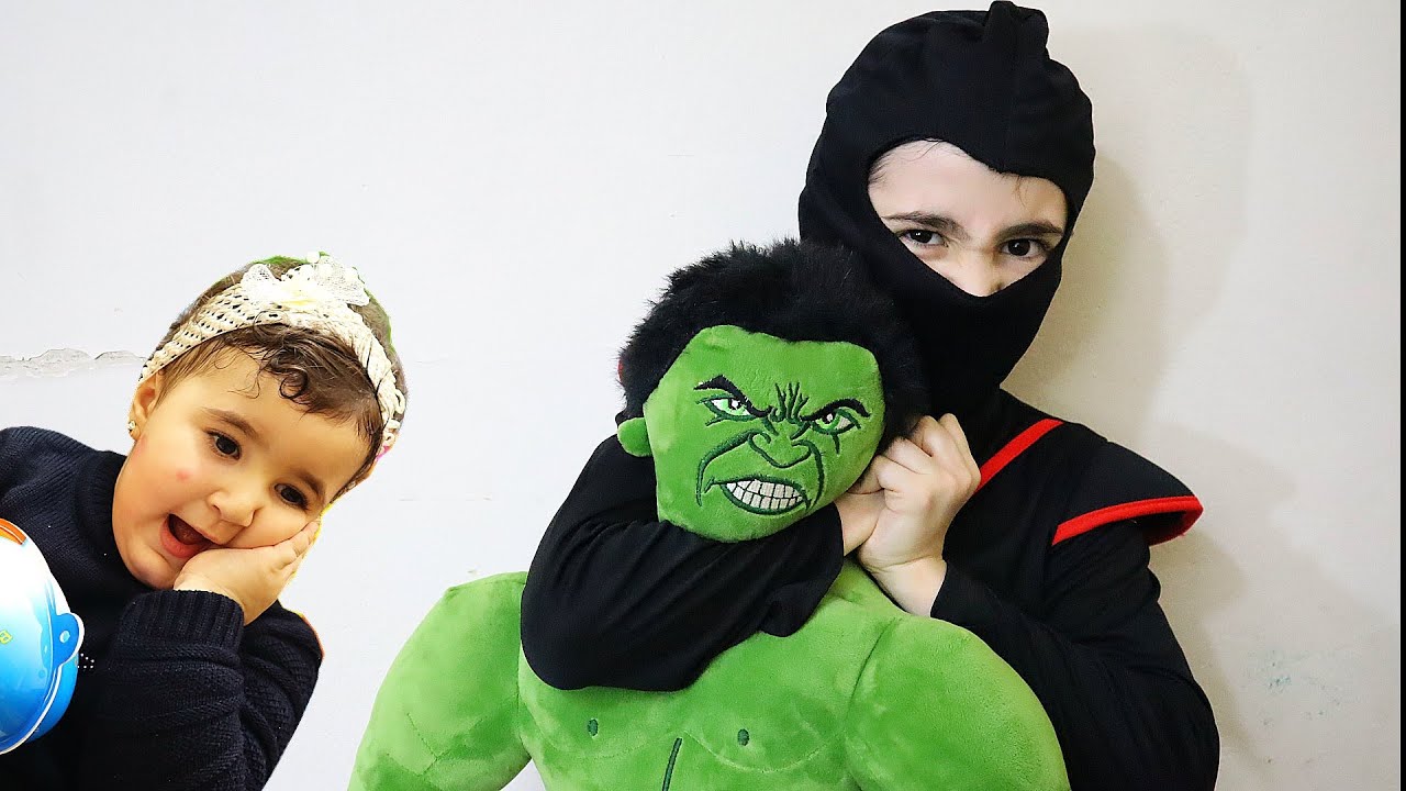 Celina and Hasouna VS HULK - سيلينا وحسونة ضد هالك