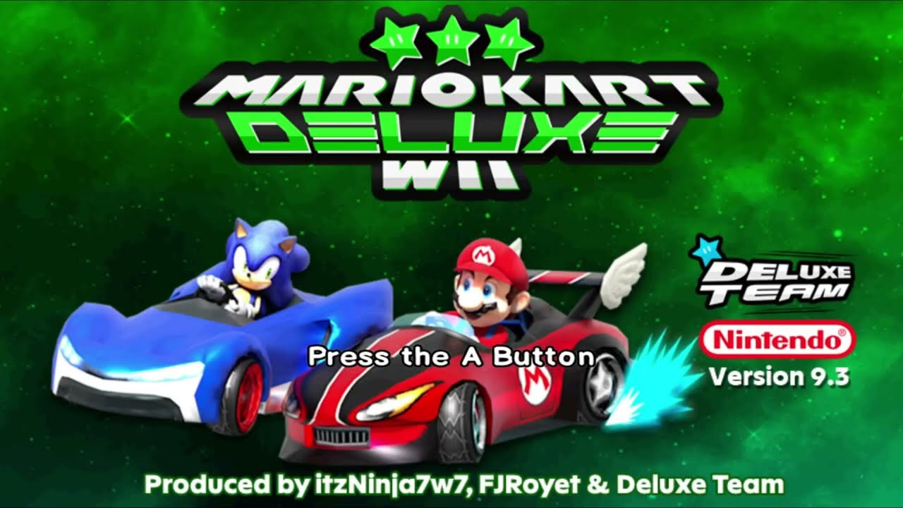 Mario Kart Deluxe Wii v9.3 │ Full Game 100% Walkthrough