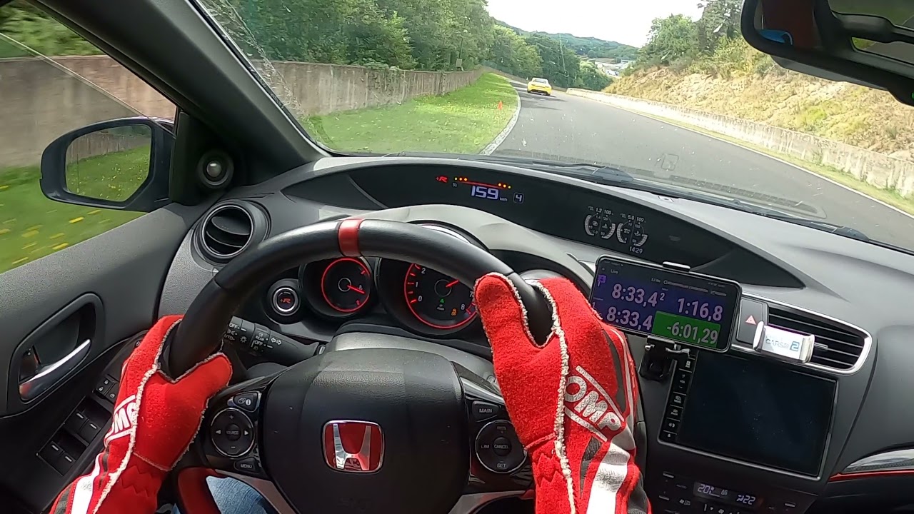 Charade 11.09.2021 civic type R FK2 2nde vidéo