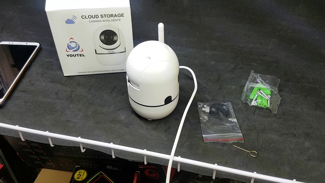 Configurar YCC365 Cámara de vigilancia  Youtel WiFi robot IP 360