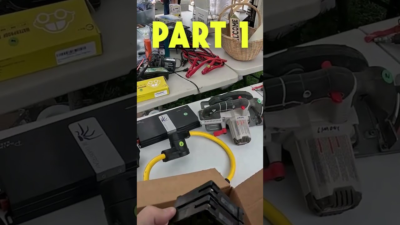 Buying New Circuit Breakers & Cookies at a Yard Sale! Part 1 #ebay #onlinestore #ebayseller