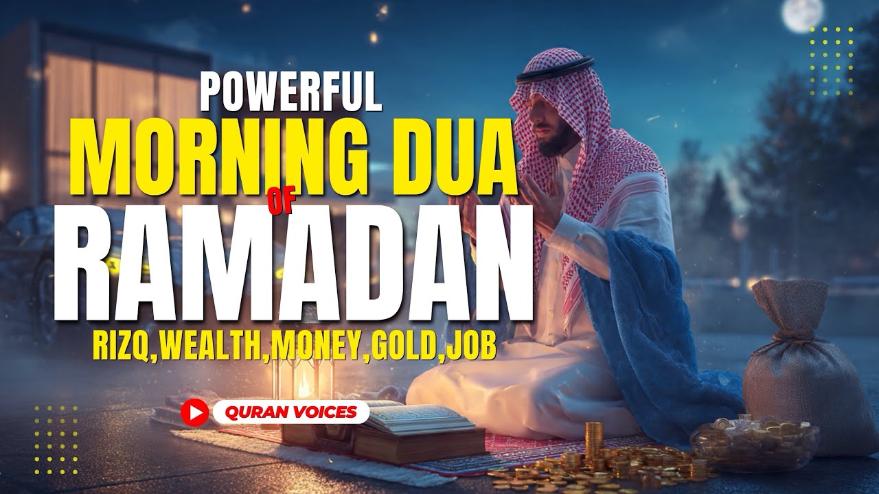 Powerful Morning Dua for Rizq 🤲 Seek Allah’s Help for Success, Barakah & Abundant Blessings