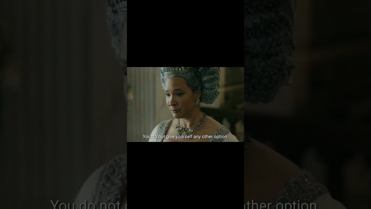 Queen Charlotte's advice on love #bridgerton #bridgertonseries #royalfamily #queen #movieclips #love