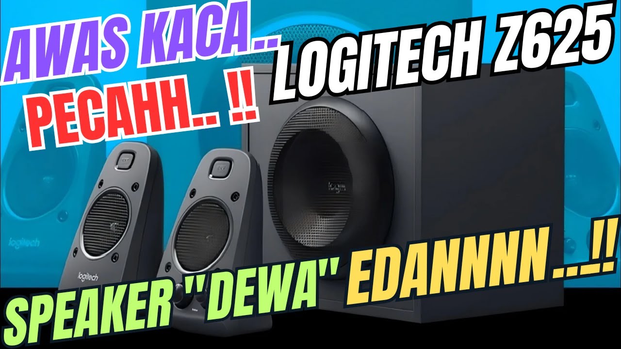 Unboxing Speaker Dewa Logitech Z625 THX Sound