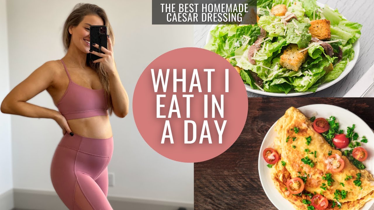 WHAT I EAT IN A DAY WHILE PREGNANT // Second Trimester
