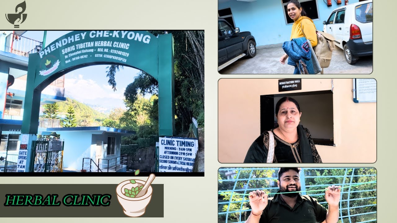 Visit TO Phendhey Che-kyong Clinic 🌿 || Dharamshala , Himachal Pradesh  @jakharfamilyvlog 
