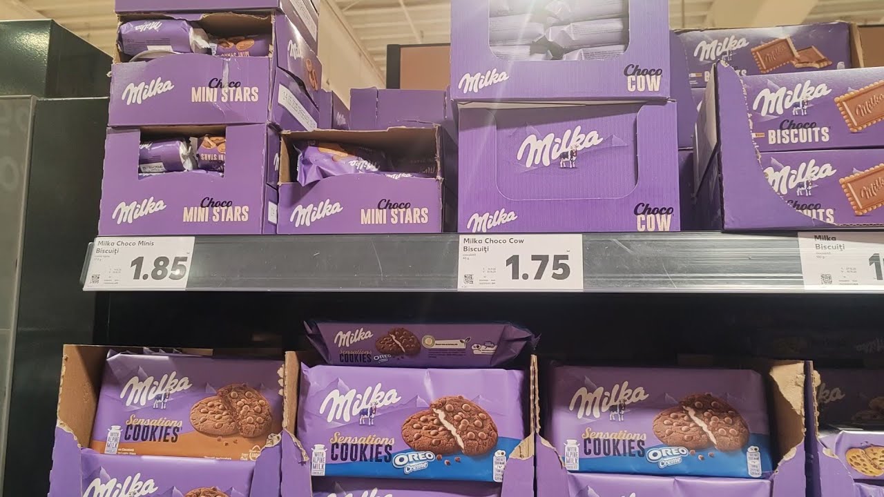 Preturi la Biscuiti si Cookies MILKA in Kaufland Romania