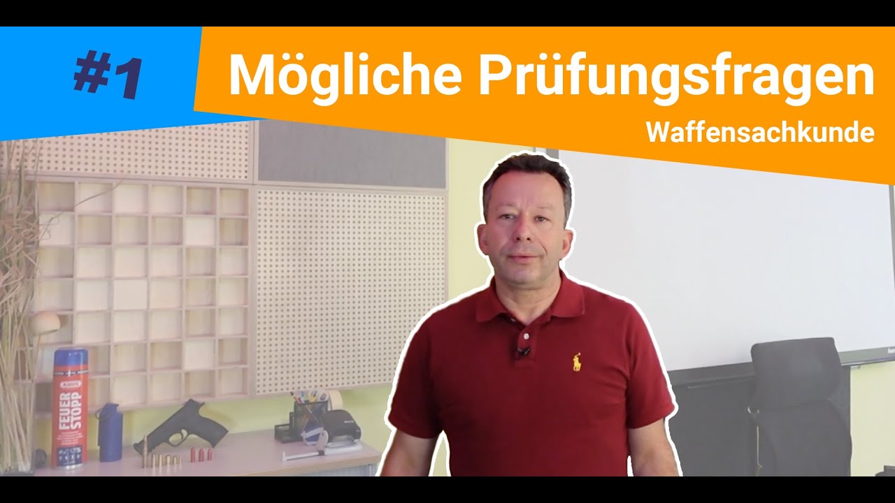 Mögliche Prüfungsfragen Theorie Waffensachkunde Vol.1