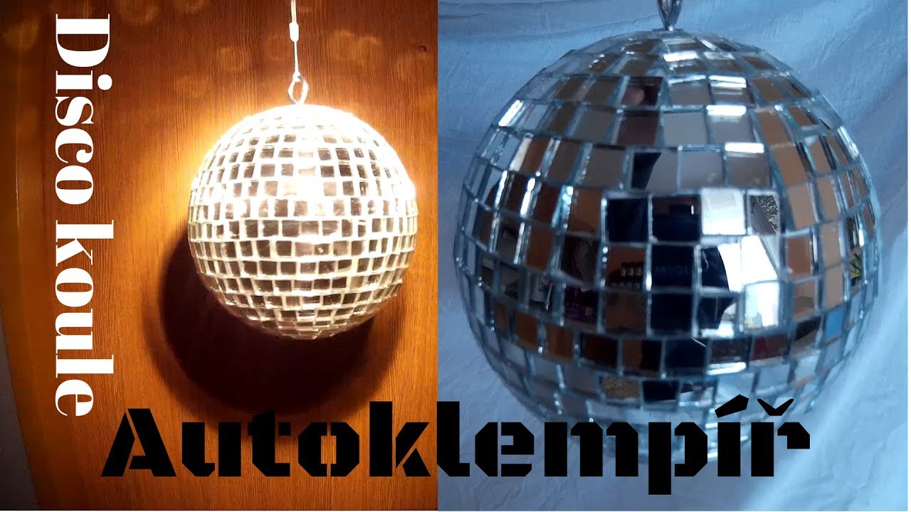 Jak vyrobit Disco kouli (Disco Ball)