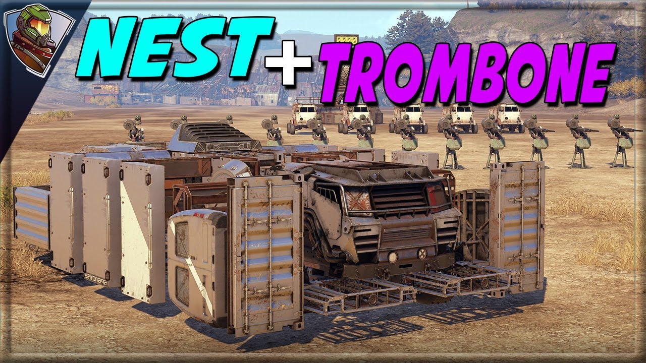 GOD FUSED Nest Rocket Bunker with the worst lock-on Mechanism EVER - Loving the Unloved Crossout