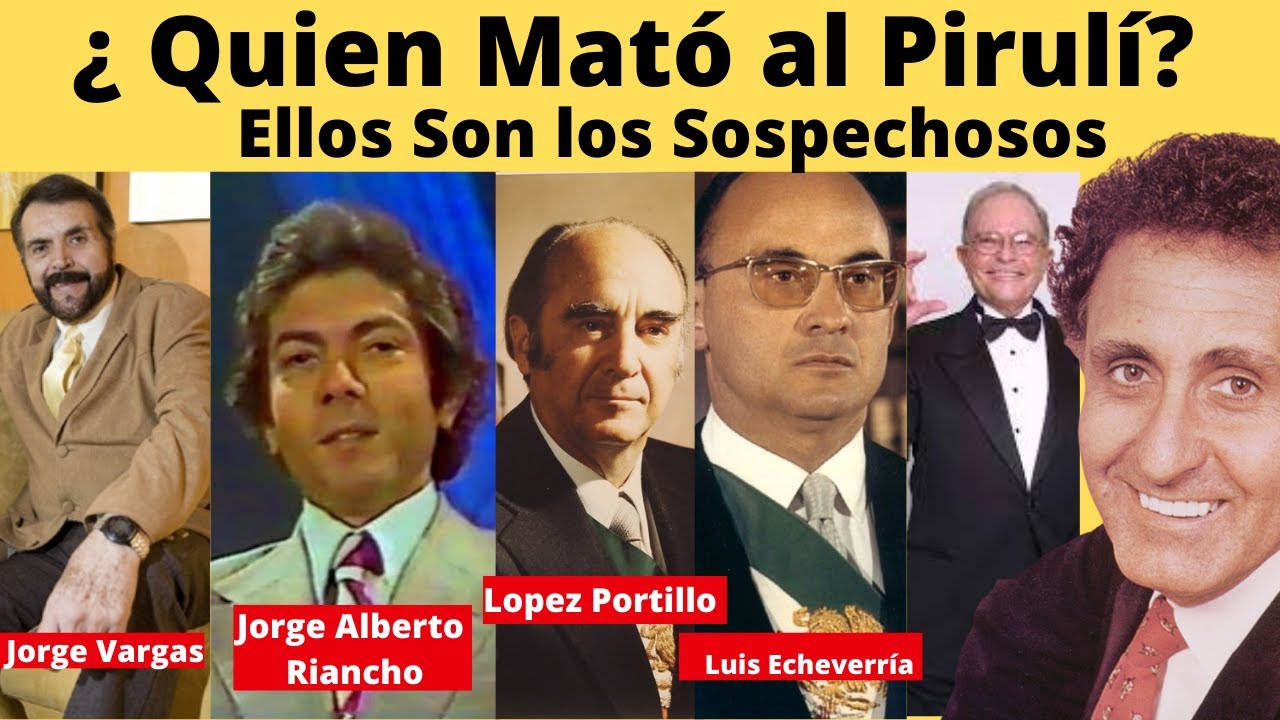 ¿Quién Mató al Pirulí? | Los sospechosos