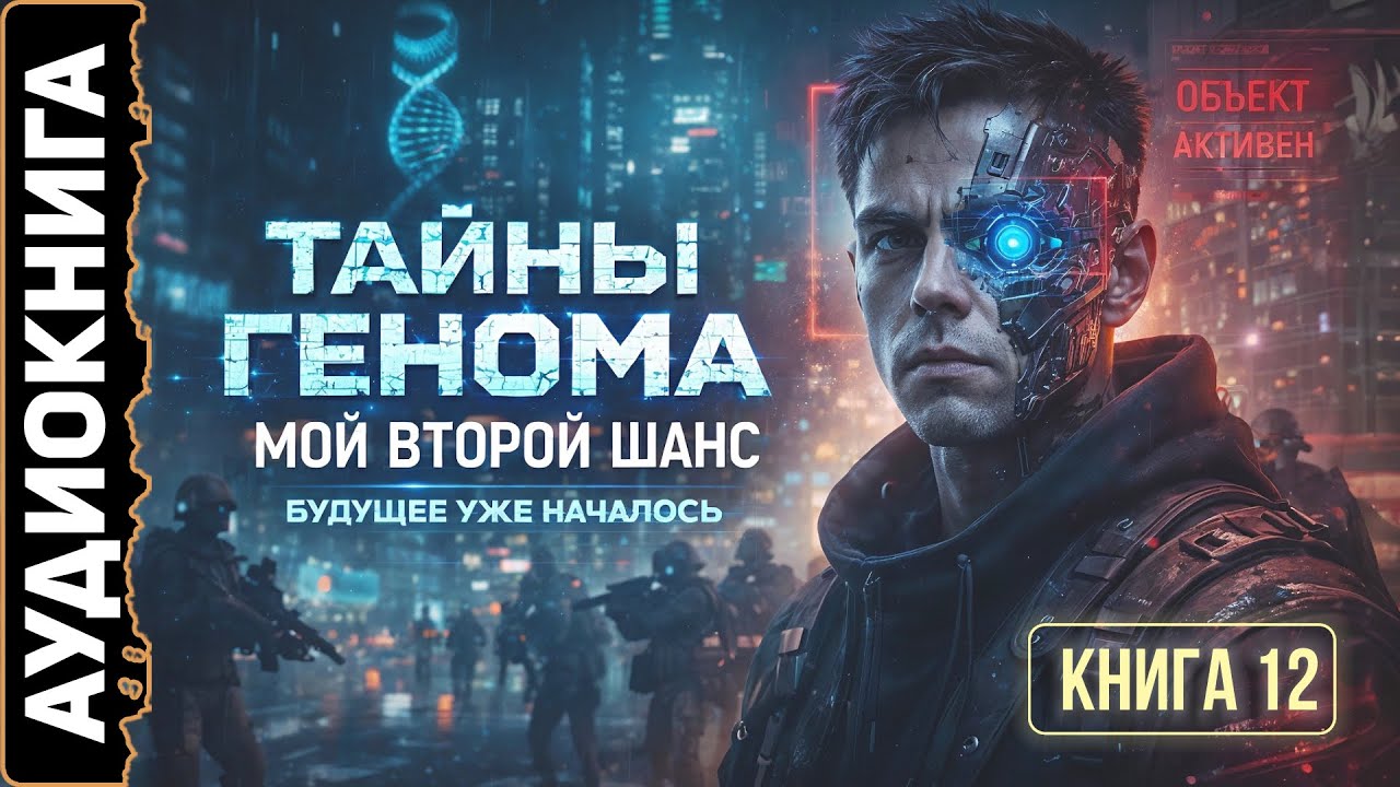 Аудио книга. Тайны генома. Мой второй шанс. Книга 12.