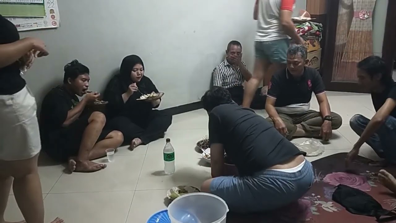 KUMPUL BERSAMA MAKAN SATE DAGING KURBAN part II