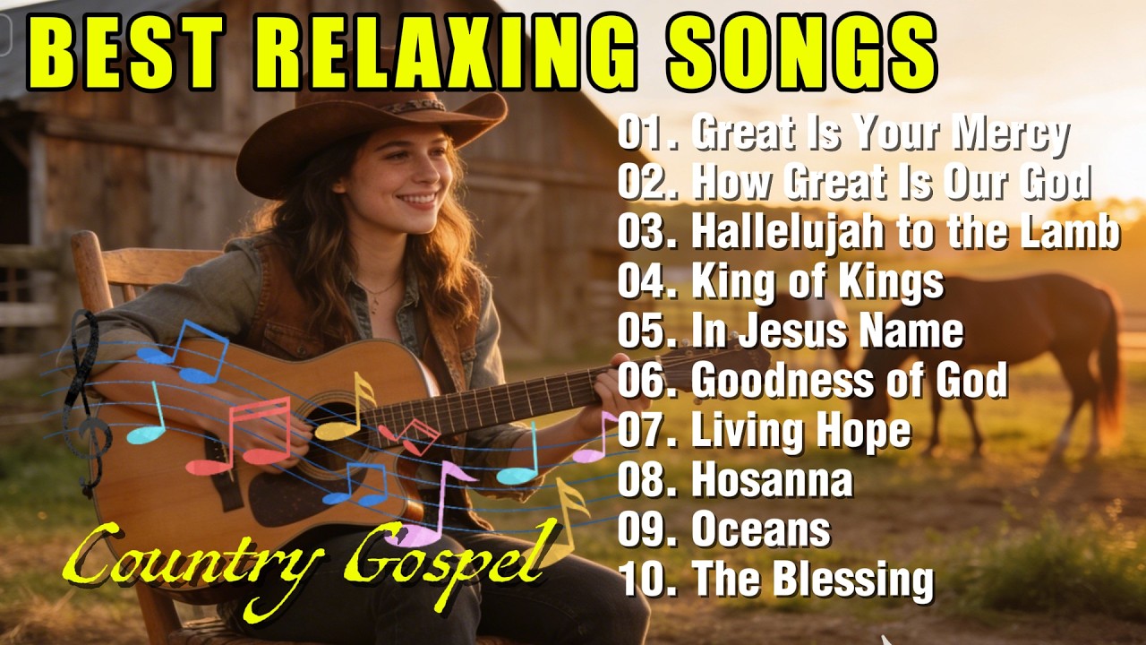 Great Is Your Mercy – Gentle Country Gospel Worship | Female Vocal & Harmonica
