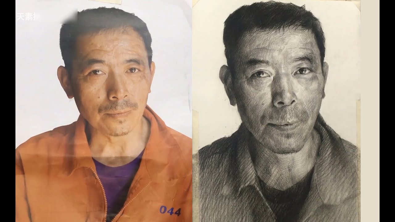 Научись рисовать мужской портрет карандашом