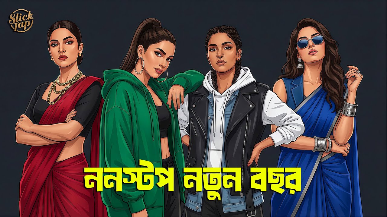 Bangla Nonstop New Year 2026 | SlickTap Remix | Moombahton Mix | Hip Hop Dance | Bangla Album 2026