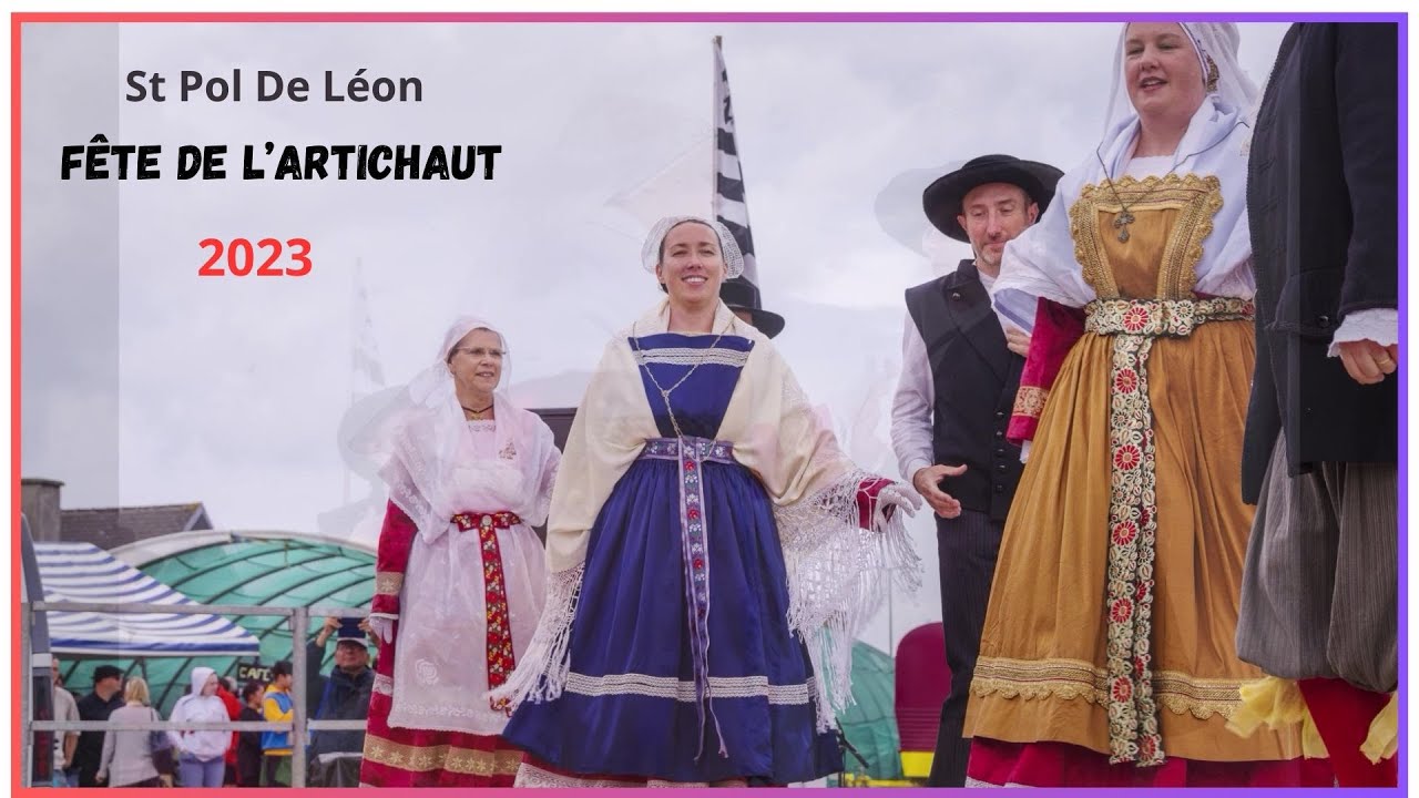 St Pol de Léon Fête de l'artichaut 2023  Organisée par la Confrérie de l'artichaut de Bretagne.