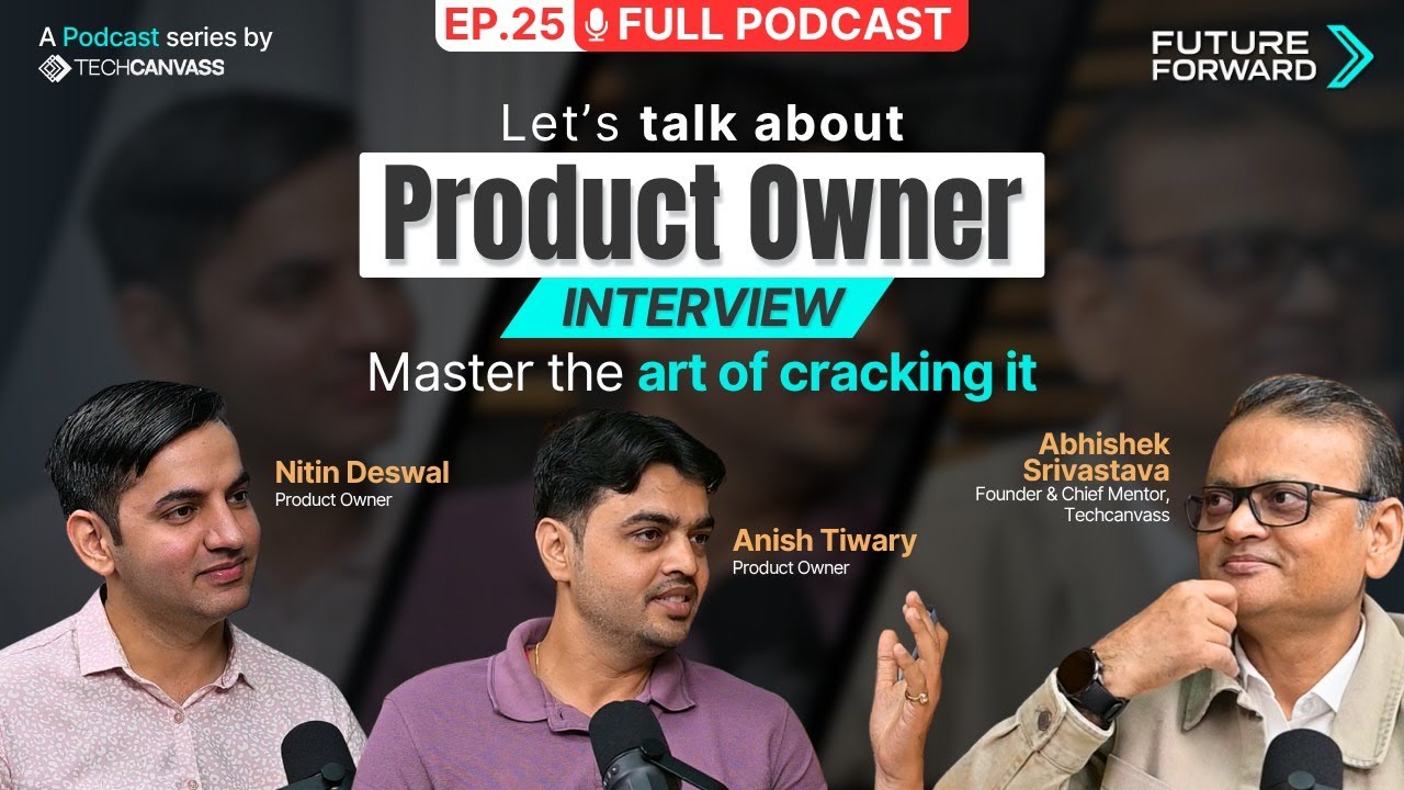 Product Owner Interview Questions & Answers | Real PO Interview Tips | FutureForward 25 Techcanvass