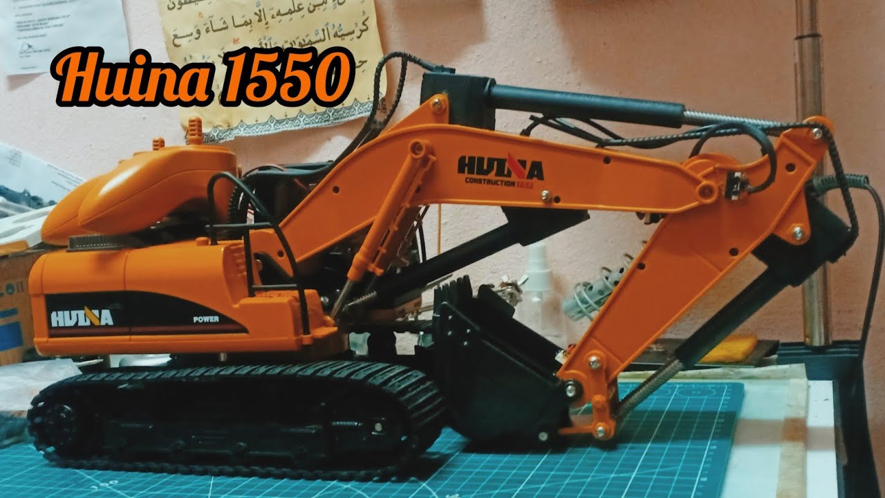 Huina 1550 - Install Servo + Limit switch