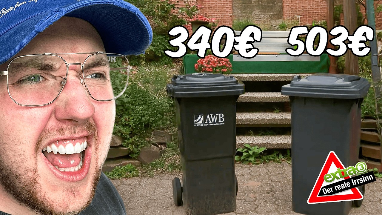 MÜLLTONNEN-WAHNSINN IN DEUTSCHLAND! ICH FASSE ES NICHT! 🤬🚮 | ZARBEX reagiert auf REALER IRRSINN 