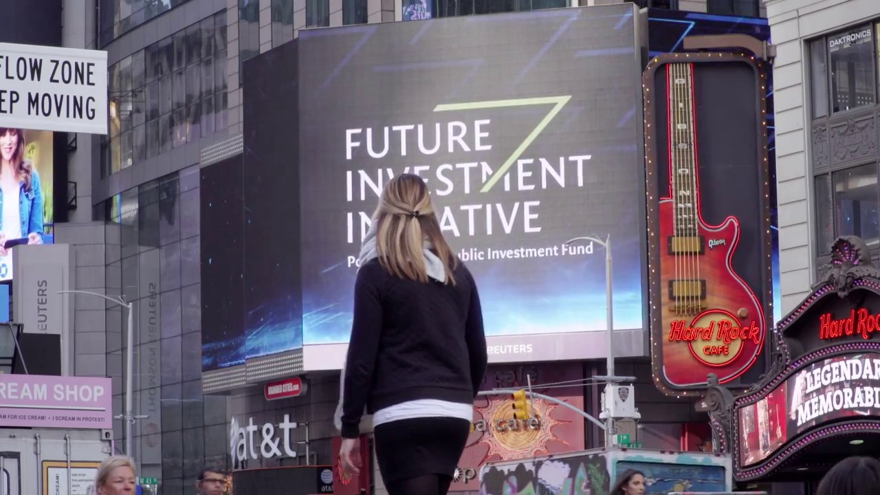 Future Investment Initiative at Times Square