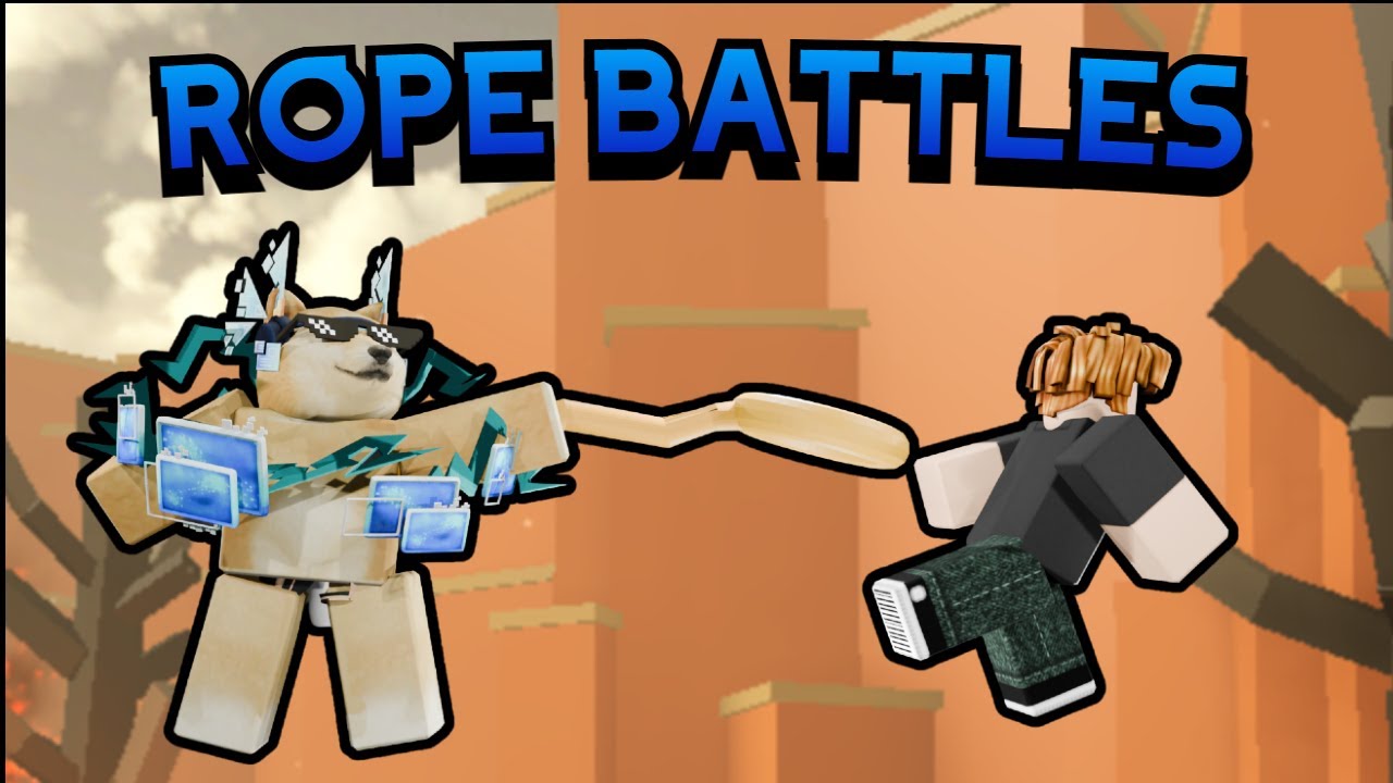 Batalha Com Cordas no Roblox! (Rope Battles)