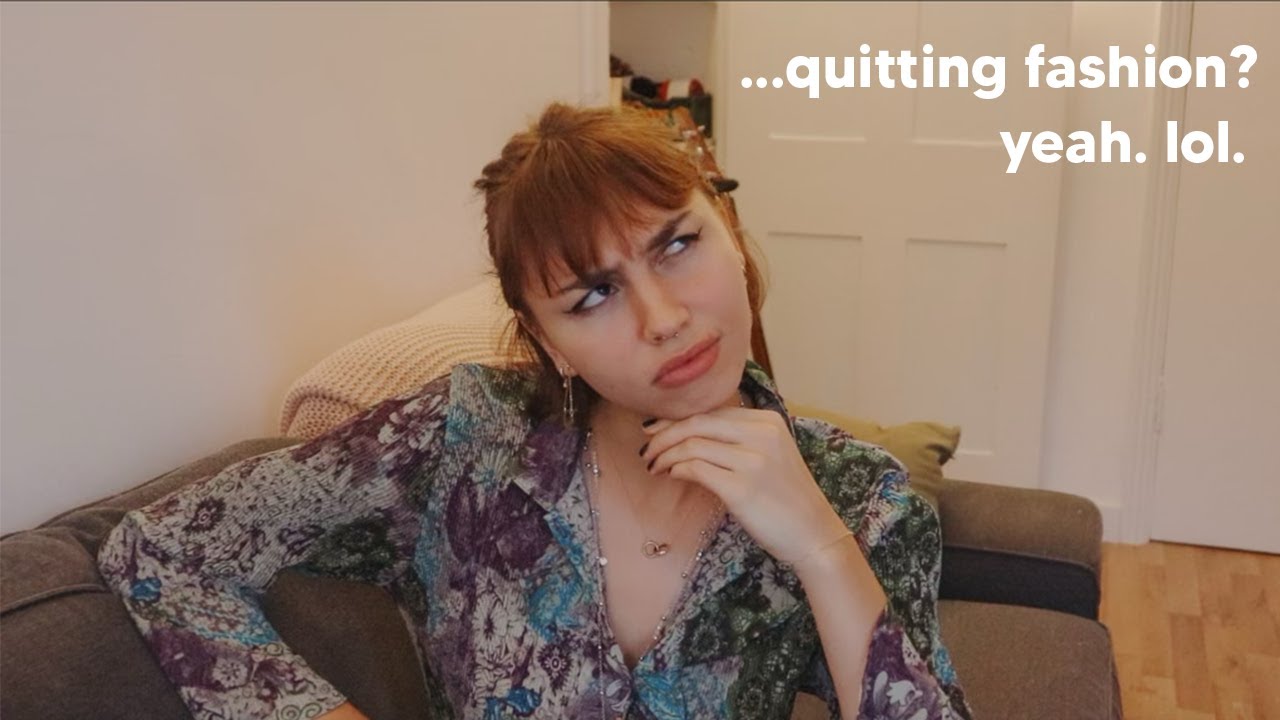 leaving fashion school and going into the arts