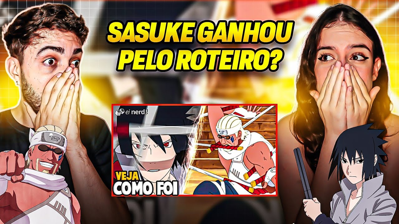 SASUKE TAKA VS KILLER BEE VEJA COMO FOI React