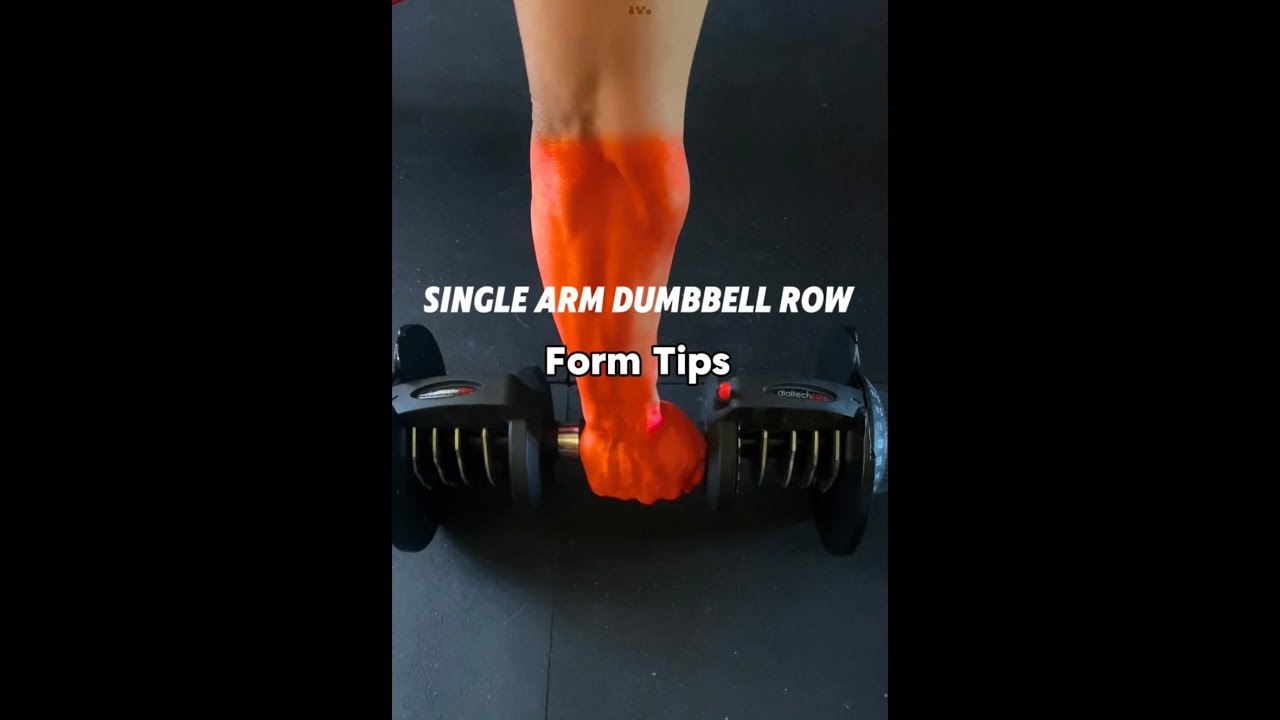 Tips for a Perfect Single-Arm Dumbbell Bent-Over Row