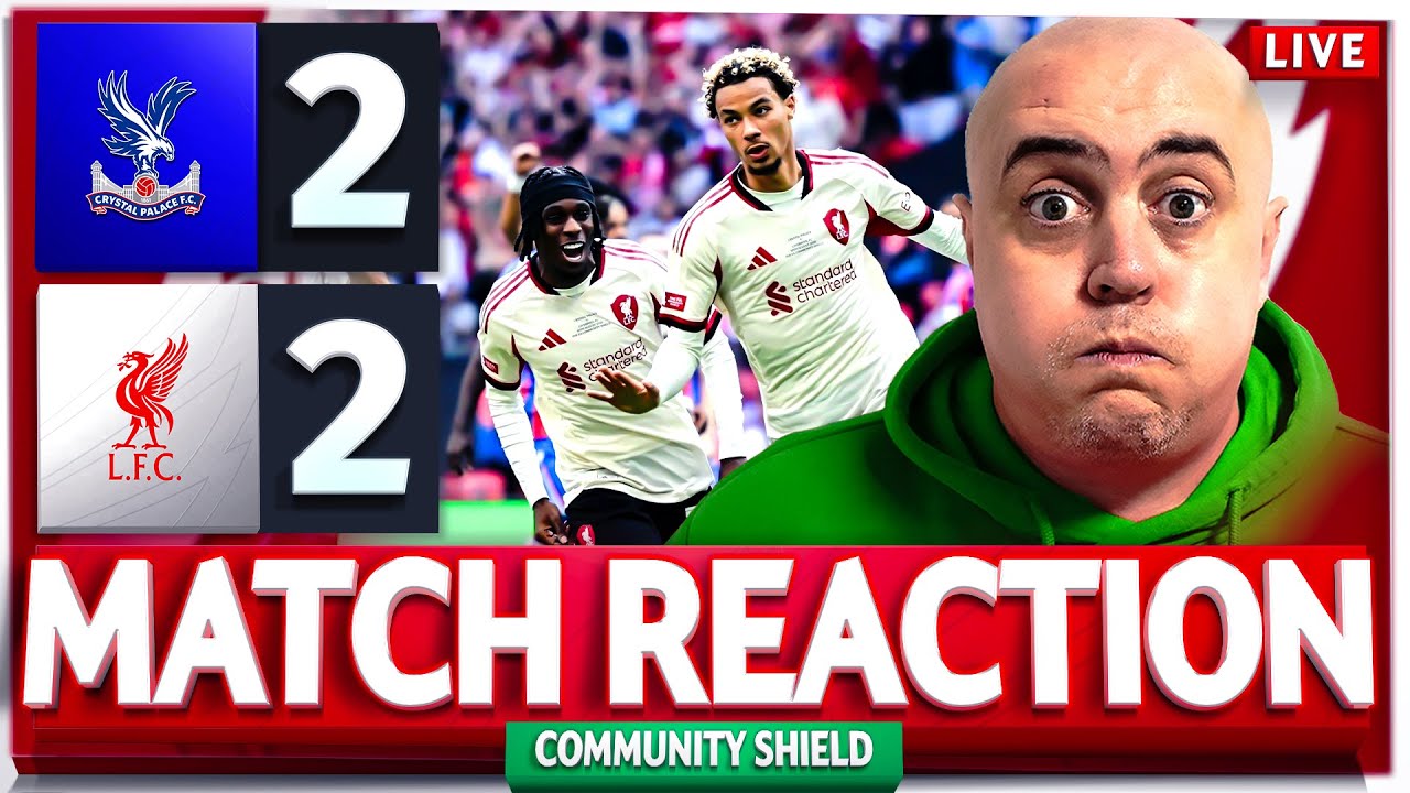 CRYSTAL PALACE 2-2 LIVERPOOL (3-2 on Pens)! Craig's LIVE Match Reaction
