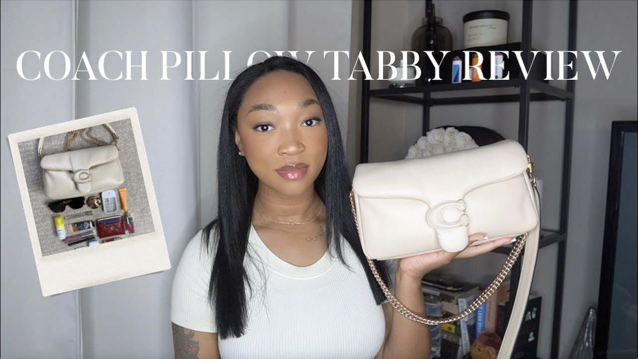 What's in my purse | Coach pillow tabby 26 review 👜 [한국 sub]