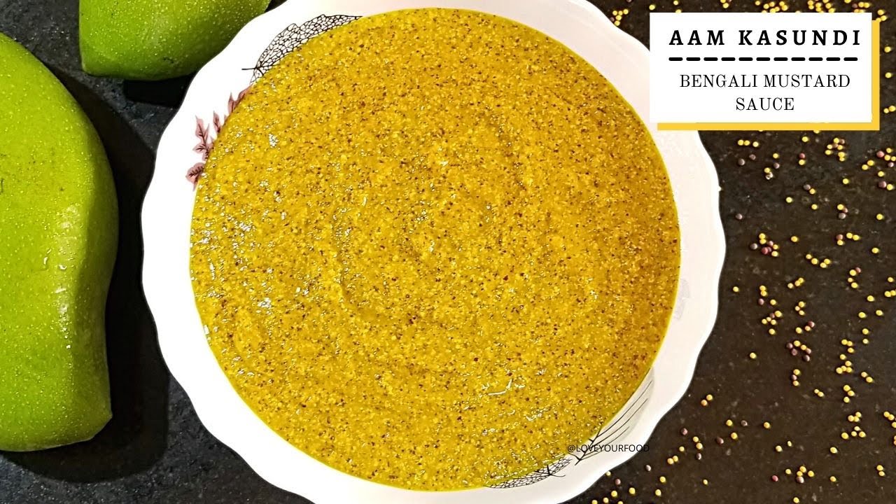 Aam Kasundi Recipe | Bengali Mustard Sauce | Kasundi Recipe | कच्चे आम और सरसों की चटनी