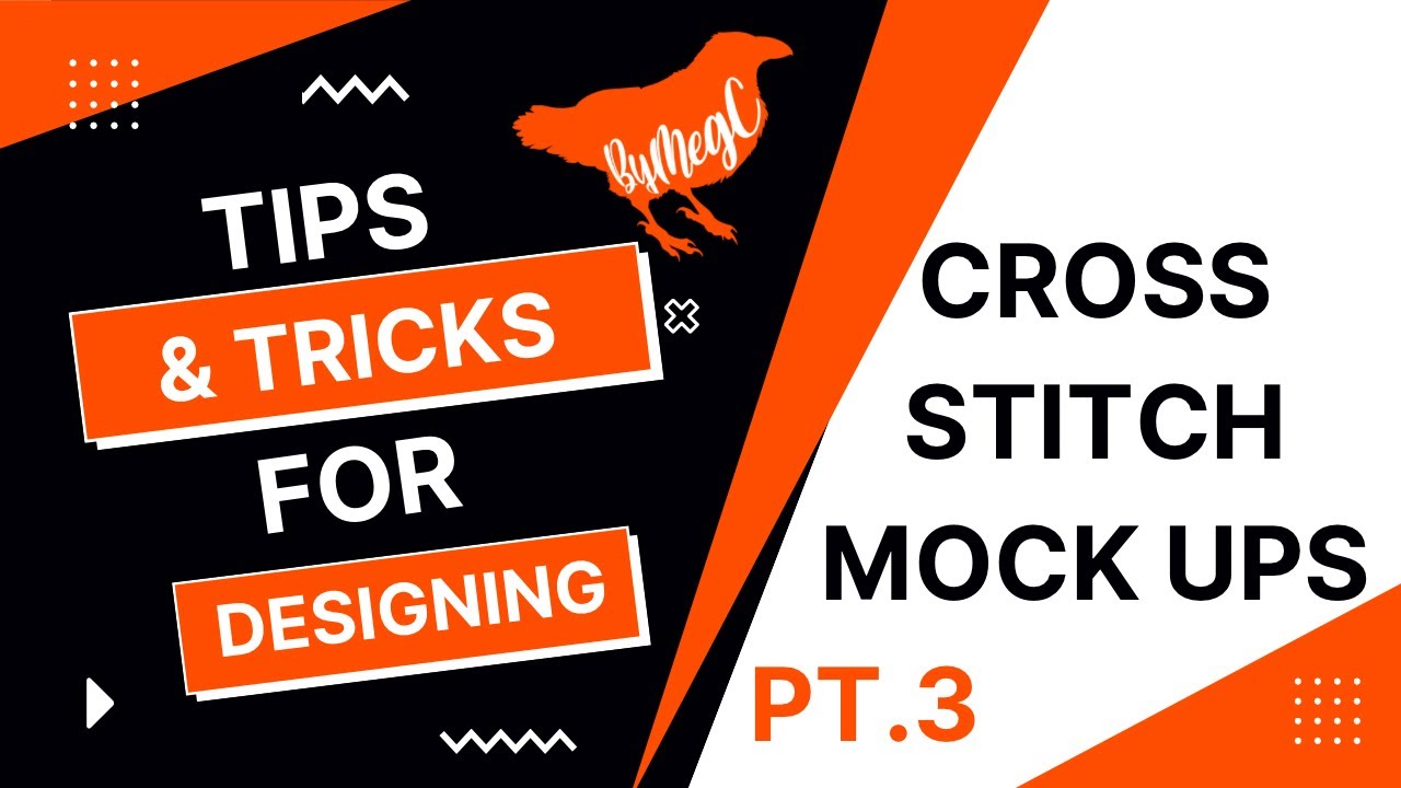 Part 3 - Create a Mockup Image for Your Cross Stitch Patterns