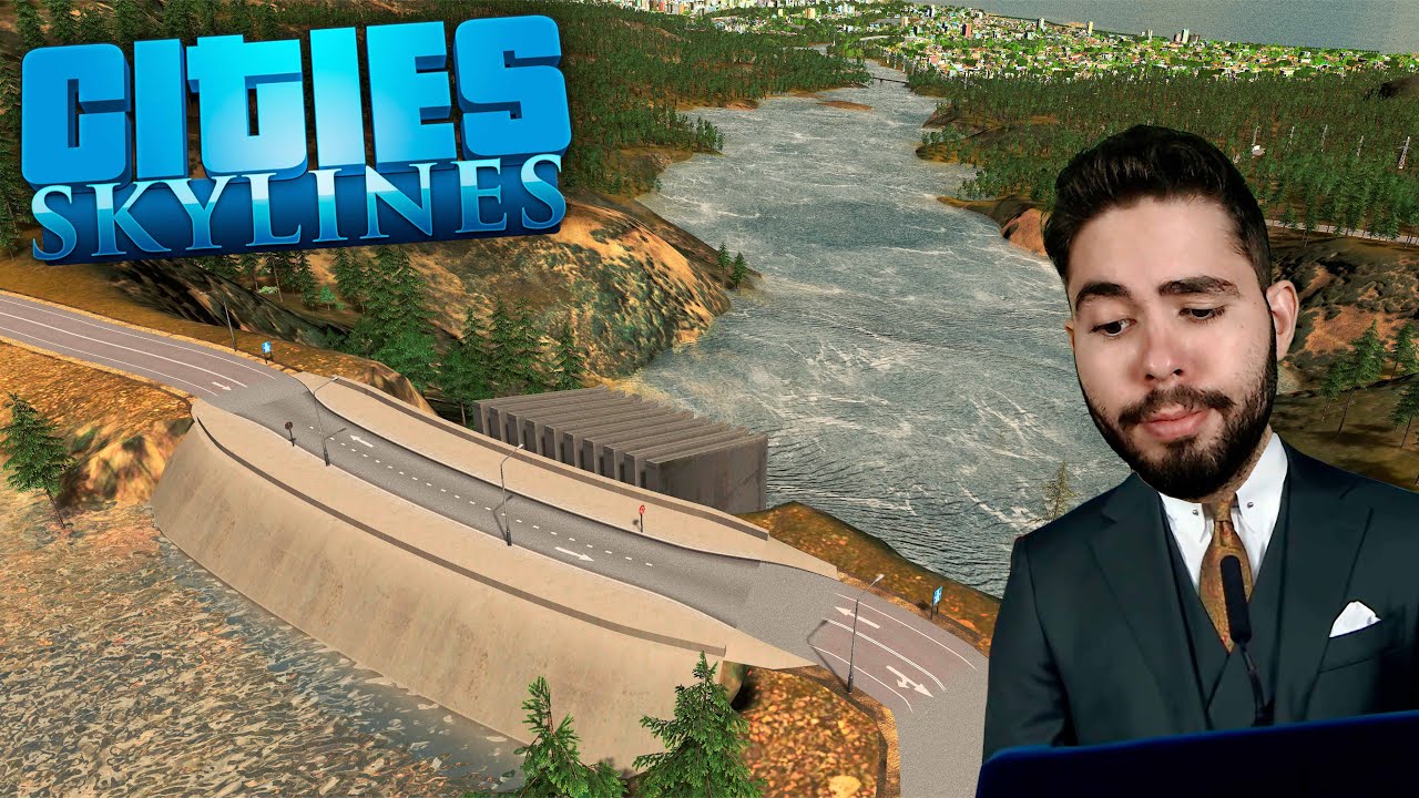 HIDRELÉTRICA SALVA CRISE DE ÁGUA E ENERGIA 🏝 - Cities Skylines - A Ilha #30