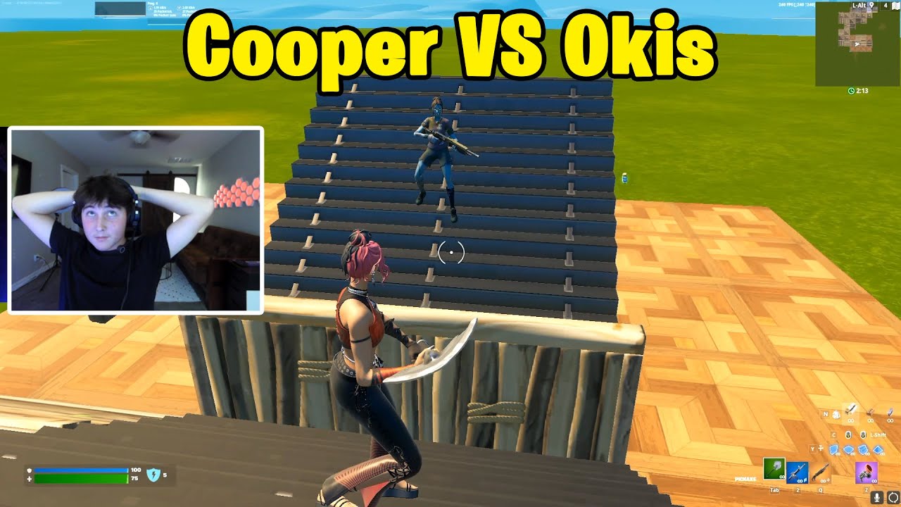 Cooper VS Okis 1v1 Buildfights!