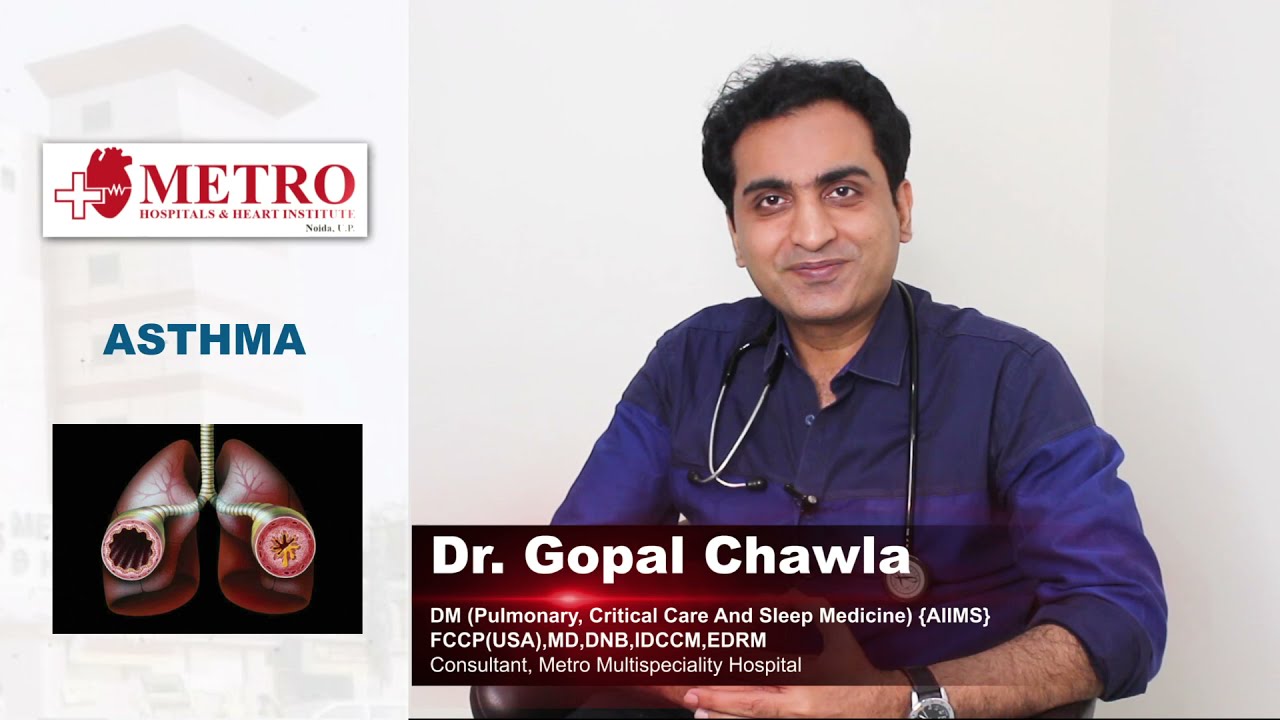 What Is Asthma And How To Prevent It? explained by Dr Gopal Chawla | Metro Hospital Noida