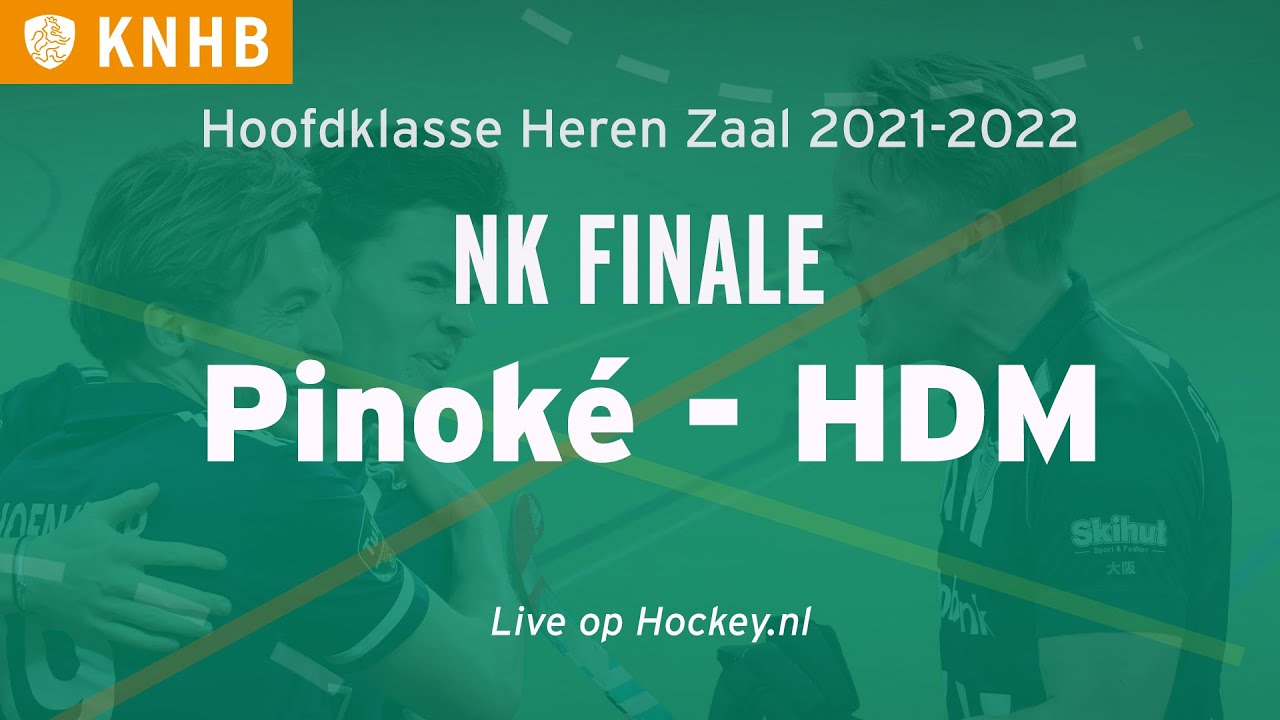 NK Zaal Heren FINALE: Pinoké - HDM