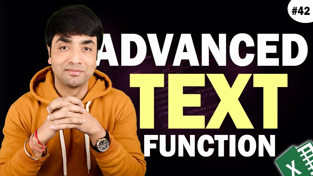 Advanced Text Function in Excel | Best use of Right and Replace Function in Excel in Hindi