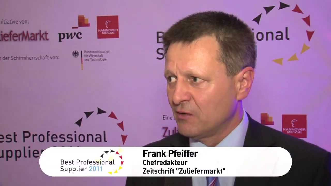 Best Professional Supplier-Award 2011: Die Sieger