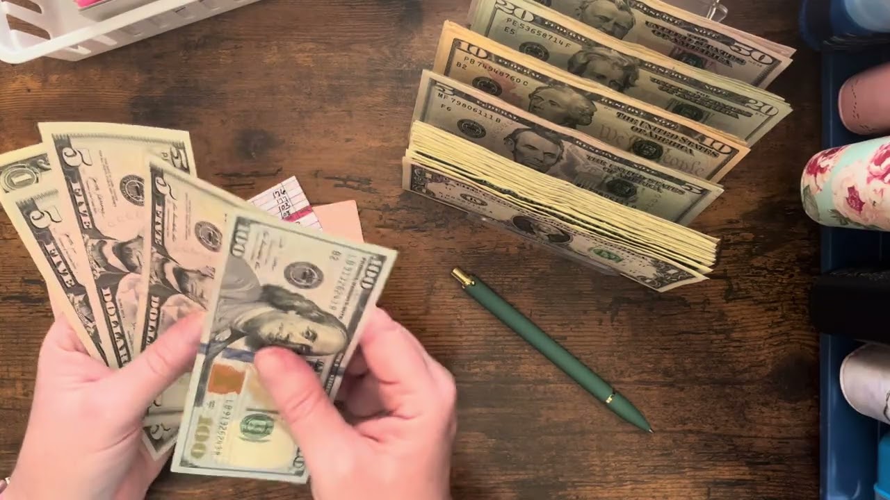 Stuffing $734 -sinking funds, cash envelopes, & savings challenges! 2-27-26