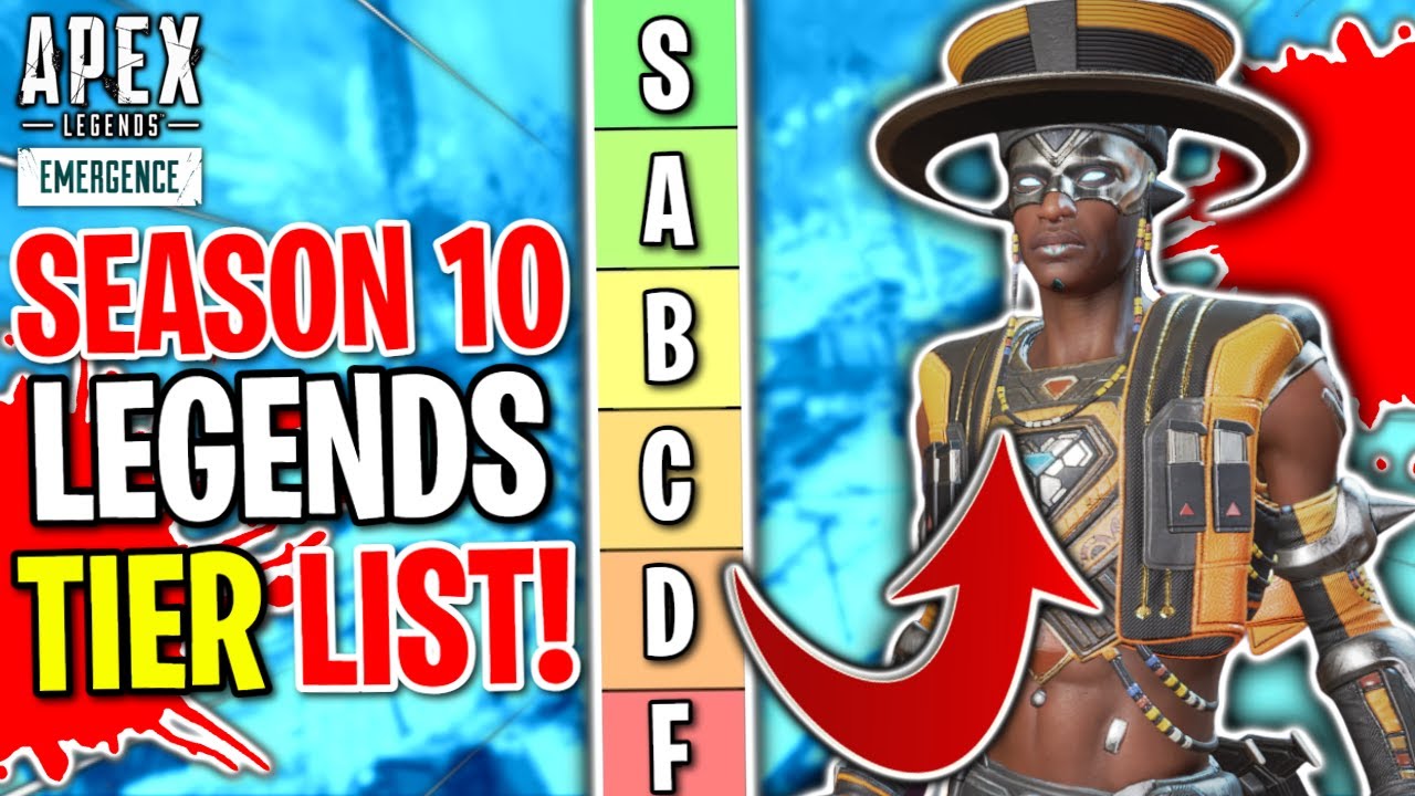 An APEX PREDATORS Season 10 LEGENDS TIER LIST! (WORST TO BEST) - Apex Legends