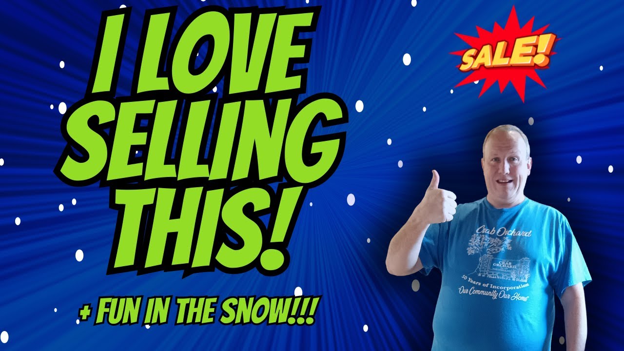 My Top 5 Favorite Things To Sell For Big Money On eBay!!