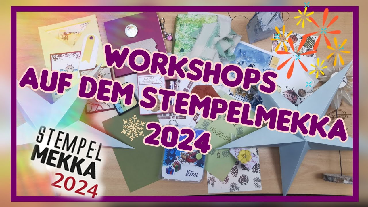 Workshops auf dem #Stempelmekka 2024 🙈✨