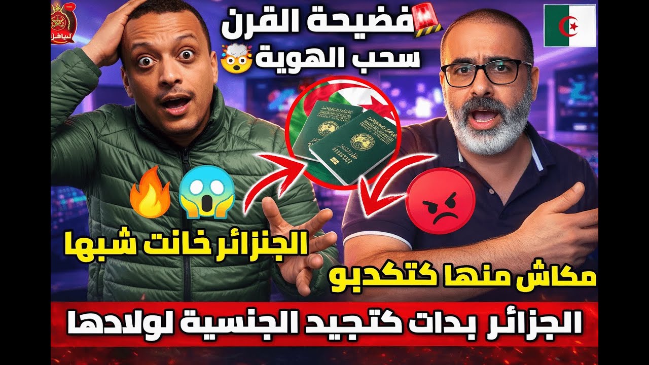 رضوان فروحي يكشف فضيحة سحب الجنسية في الجزائر | حدث لم نشهده من قبل