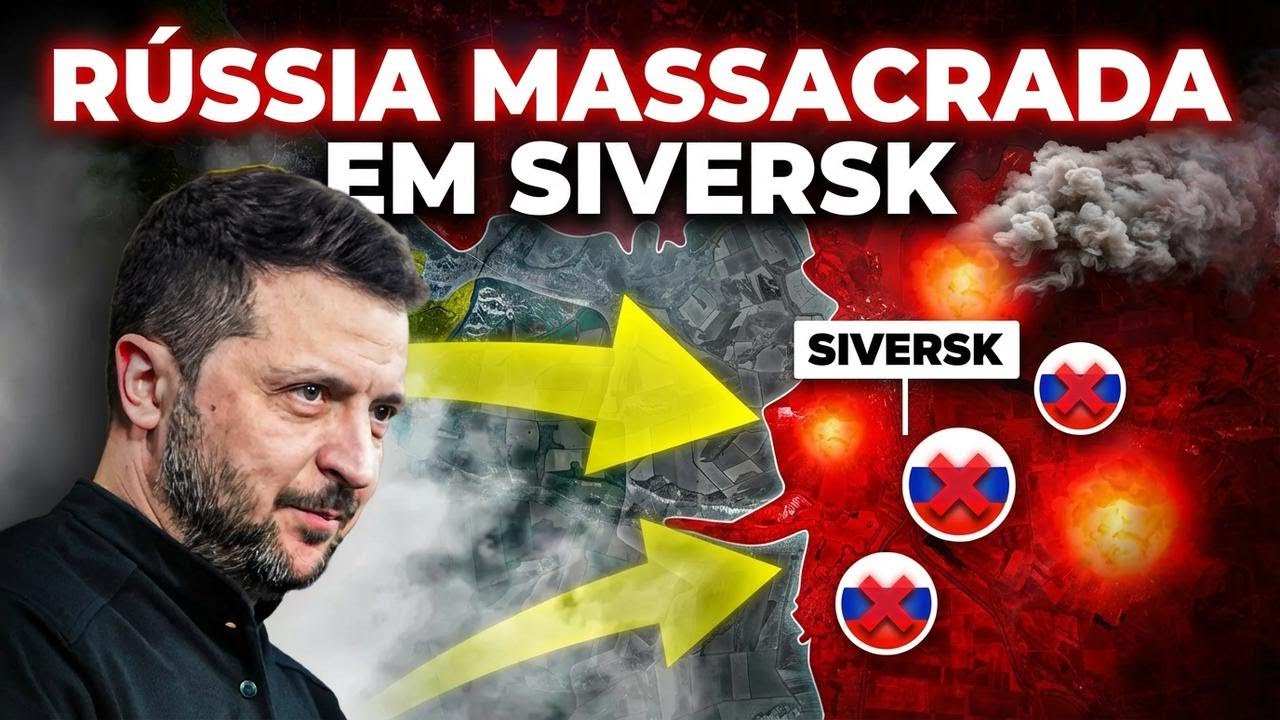 O que a Ucrânia fez com a Rússia em Siversk vai entrar para a história e virar lenda