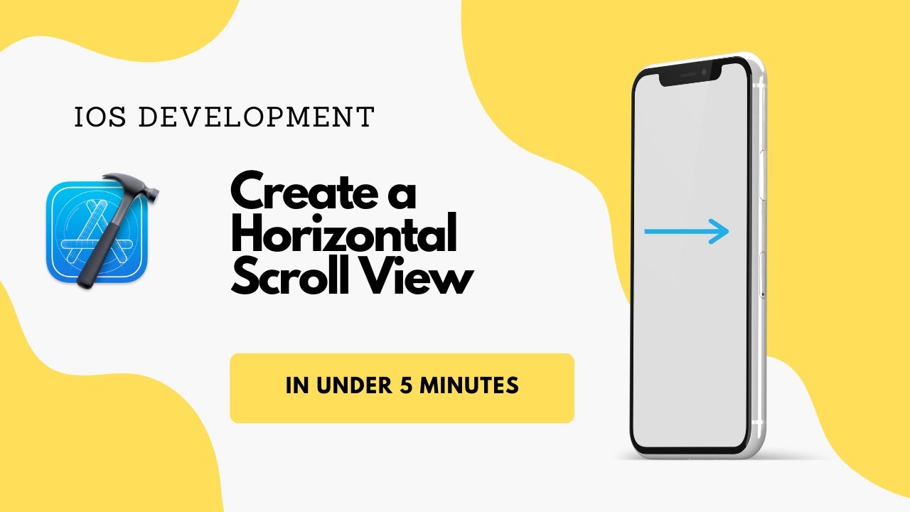 How to Create a Horizontal Scroll View in Xcode